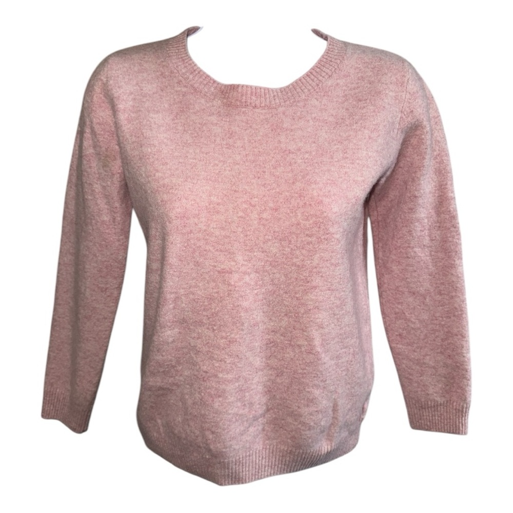 Women’s ILiny Xin Pure Merino Pink Crew Neck Sweater - S
